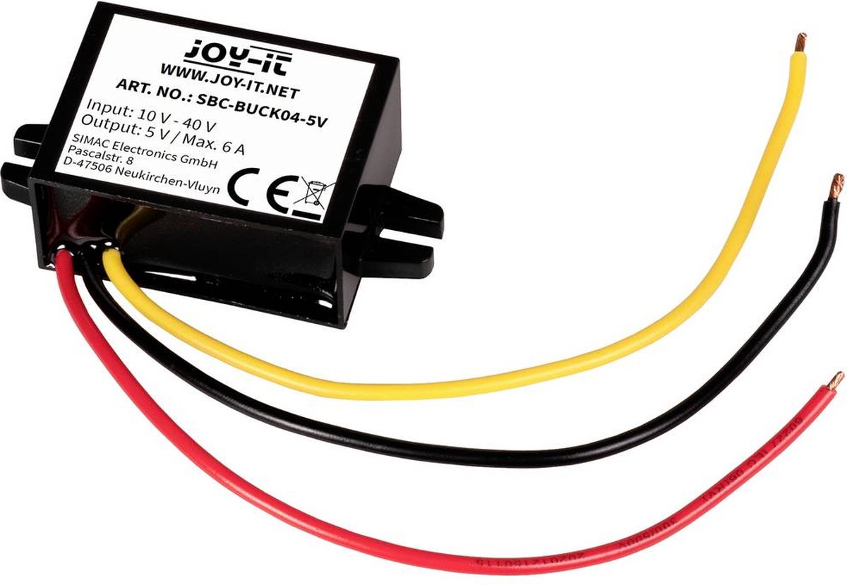 Joy-it SBC-Buck04 DC/DC Step Down-module Omvormer 1 stuk(s)