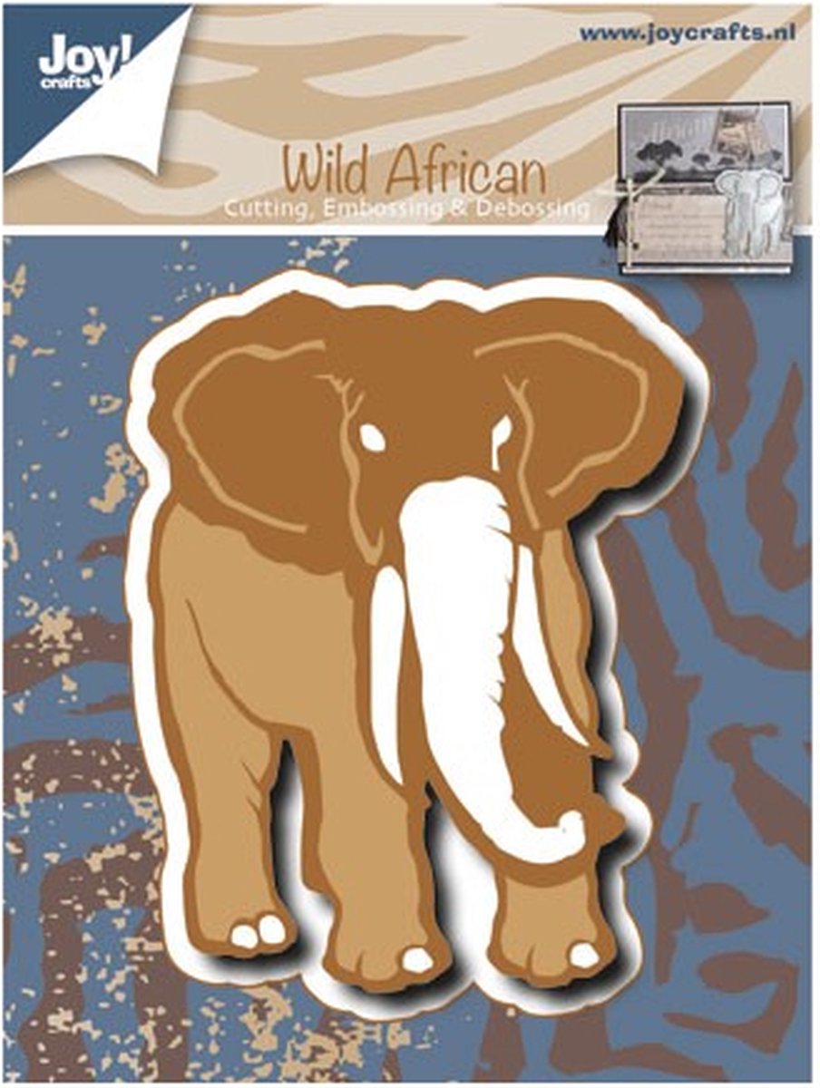 Cutting & Embossing Wild African Olifant (6002/0477)