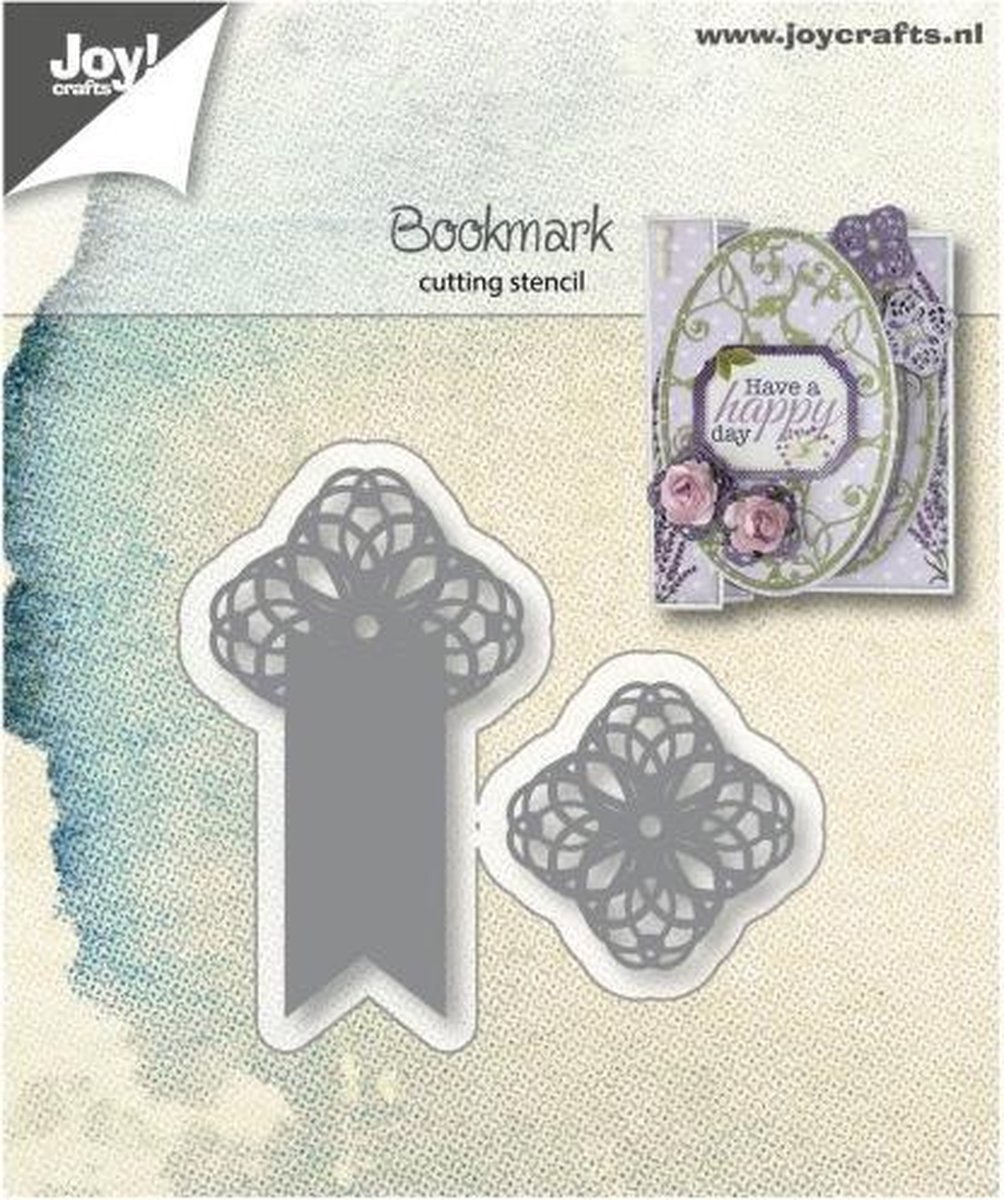 Joy!Crafts snij- embosstencil - Boekenlegger - 2 stuks