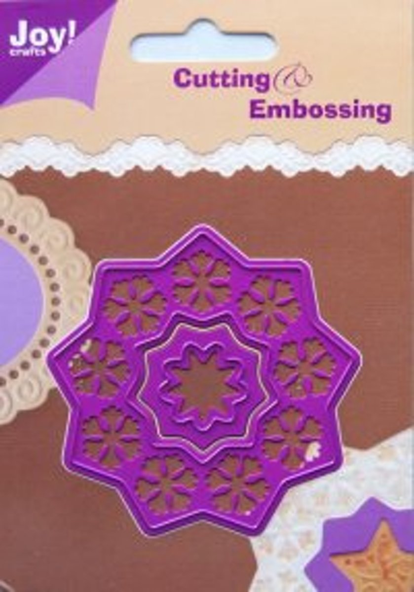 Snijmal en Embosmal - Sterren (2 mallen) - Joy Crafts - 6002/0014