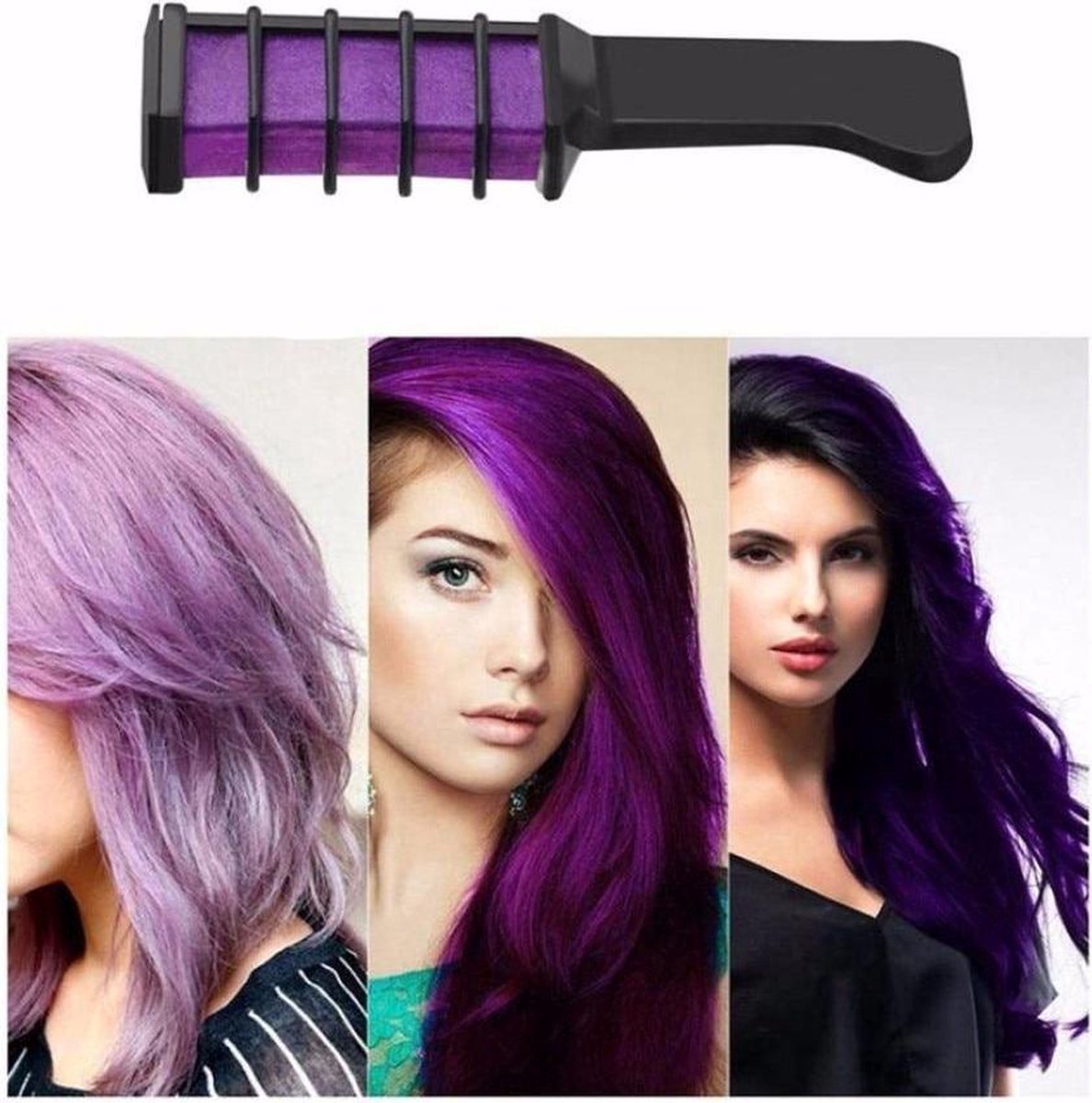  s - Haarkrijt Kam, Haarverf ROZE