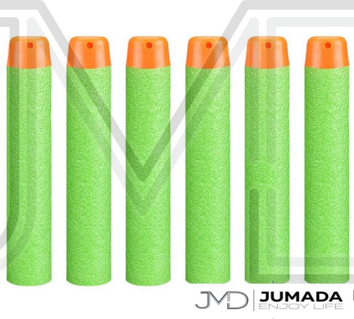 Universele Dartpijltjes voor NERF Blasters - Pijltjes - Darts - Bullets - 10 stuks - Fluor Groen