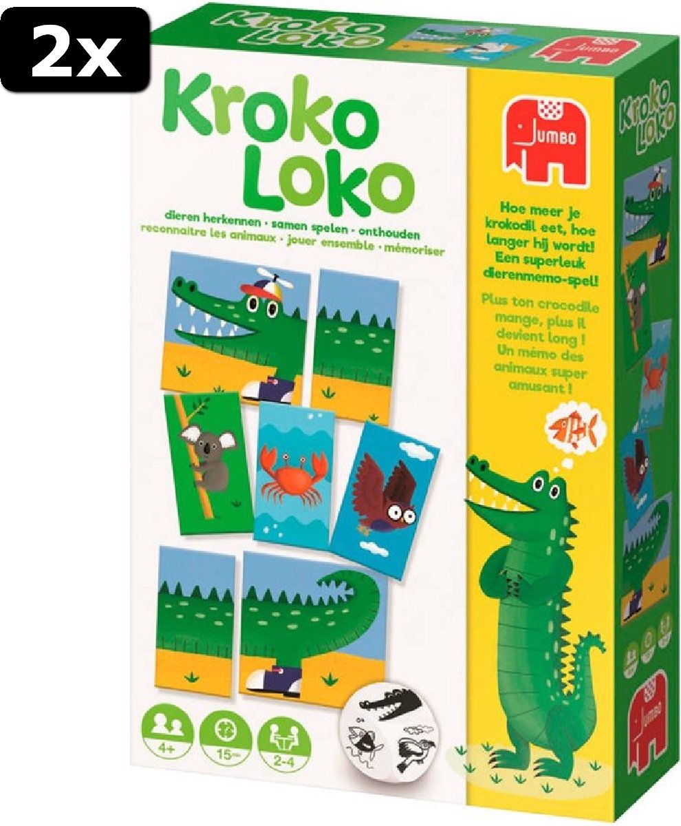 2x Kroko Loko Kinderspel