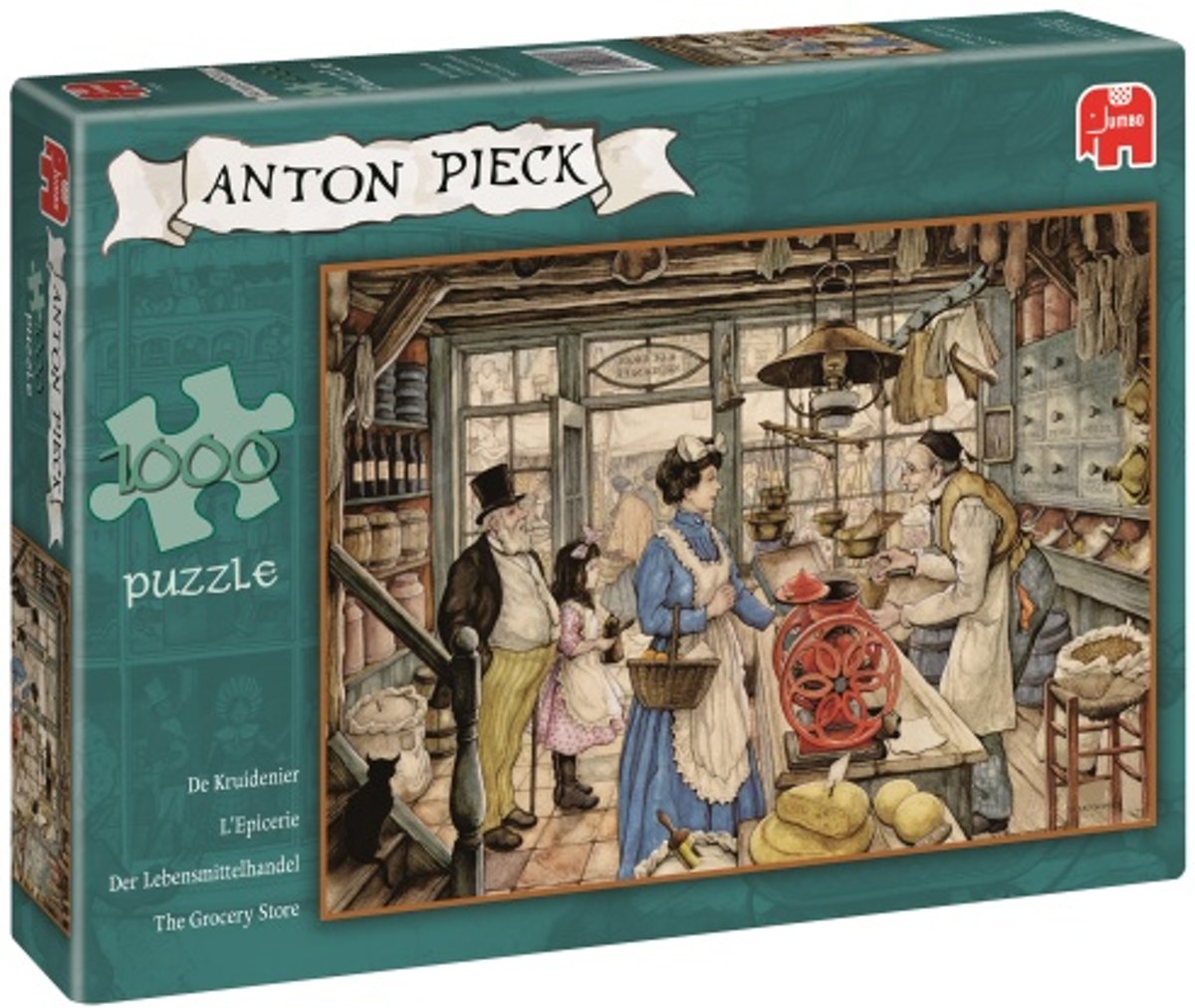 Anton Pieck De Kruidenier - Puzzel - 1000 stukjes