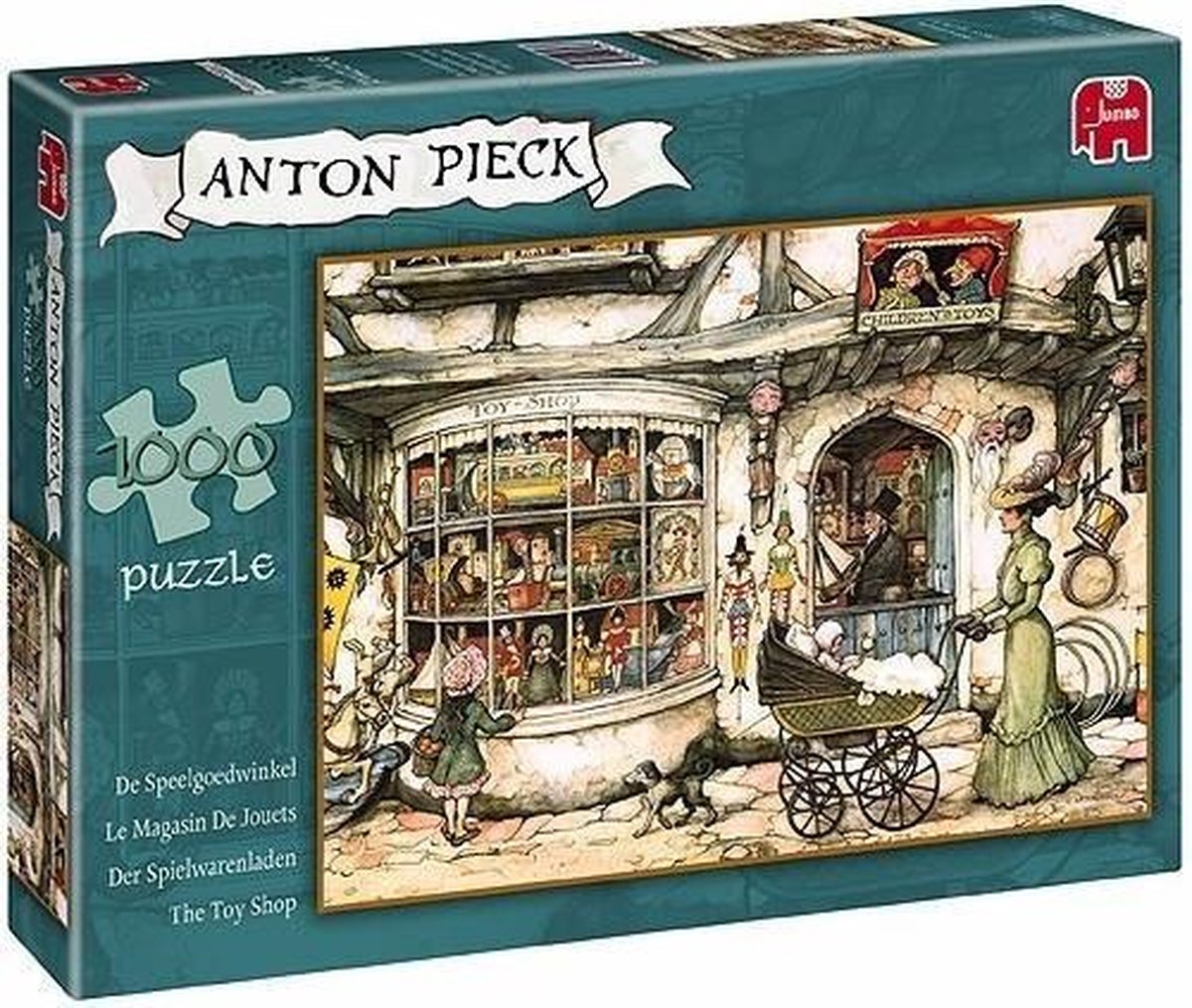 Anton Pieck Het Kerstkoor - Legpuzzel - 1000 stukjes