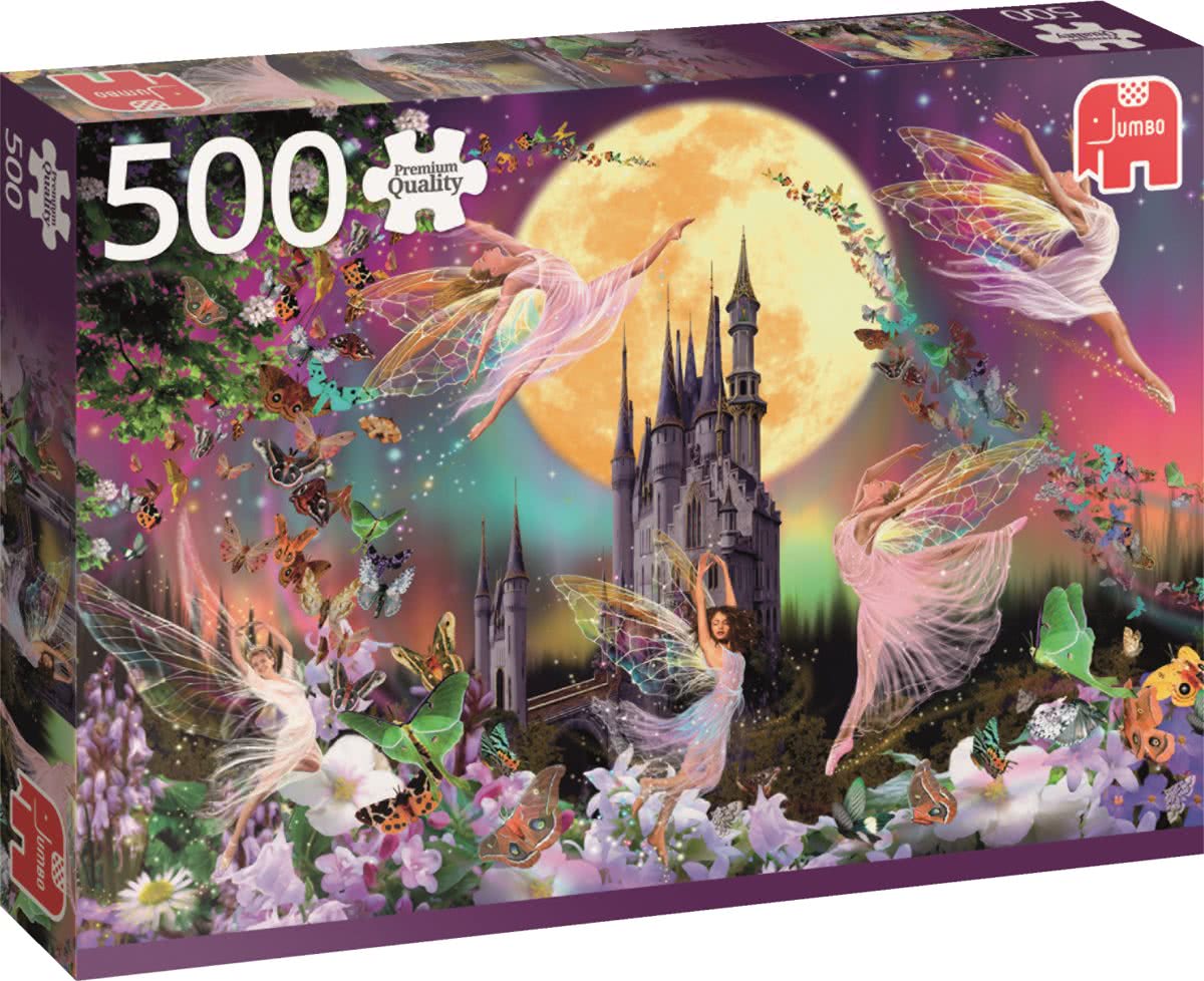 Dancing Fairies Elfjes Premium Quality Puzzel 500 Stukjes