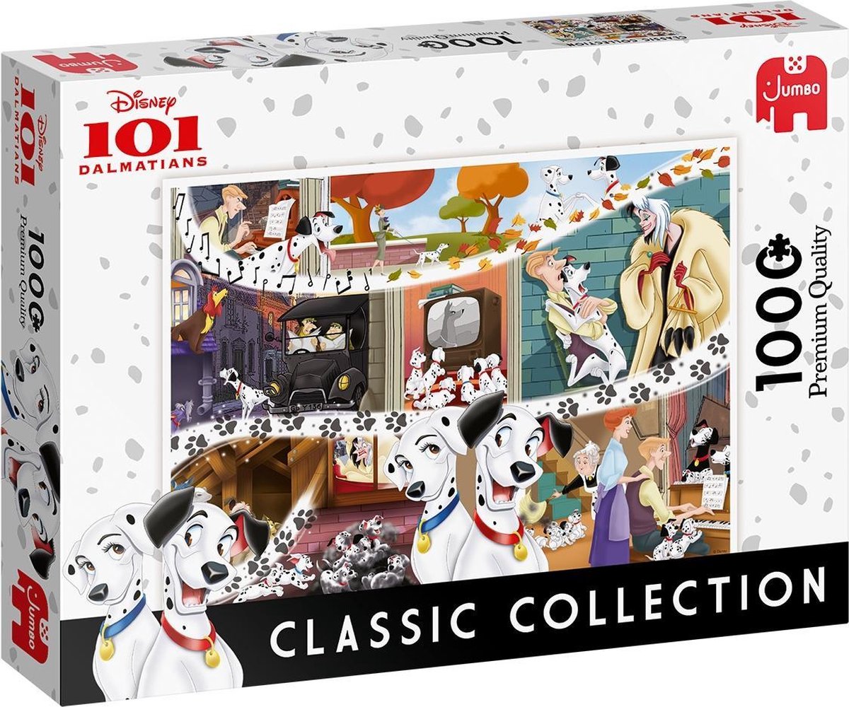 Disney Classic Collection 101 Dalmatians - Legpuzzel - 1000 stukjes