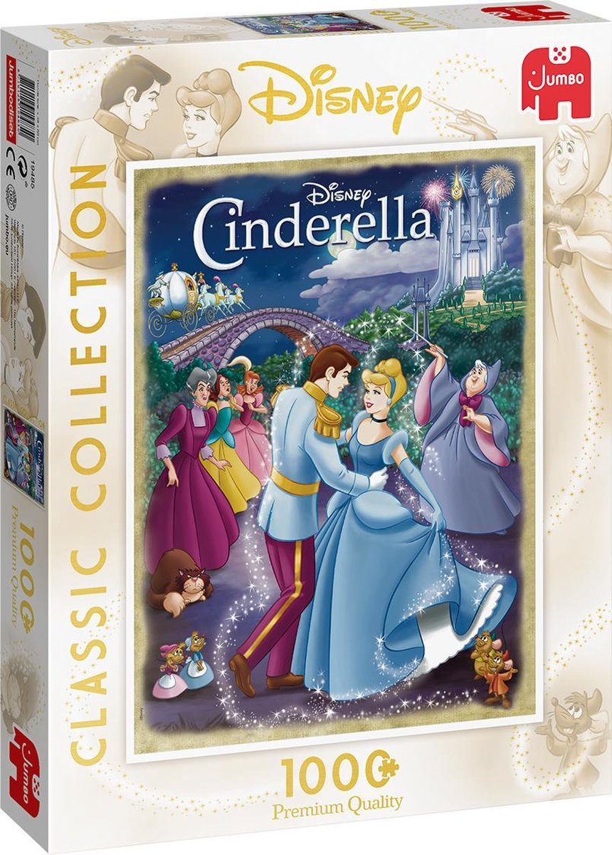 Disney Classic Collection Cinderella - Legpuzzel - 1000 stukjes