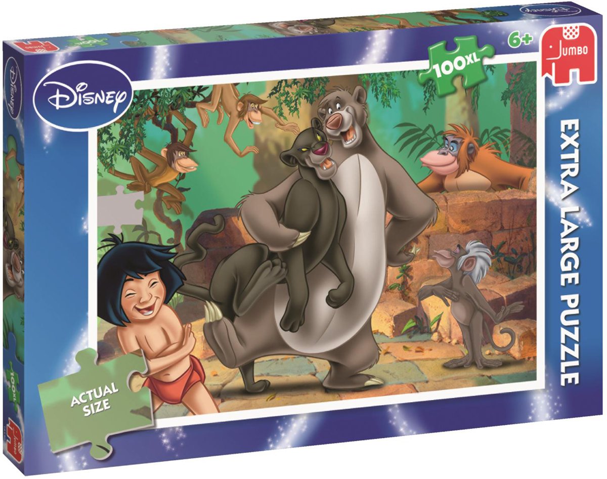 Disney Jungle Book  XL Puzzel - 100 Stukjes