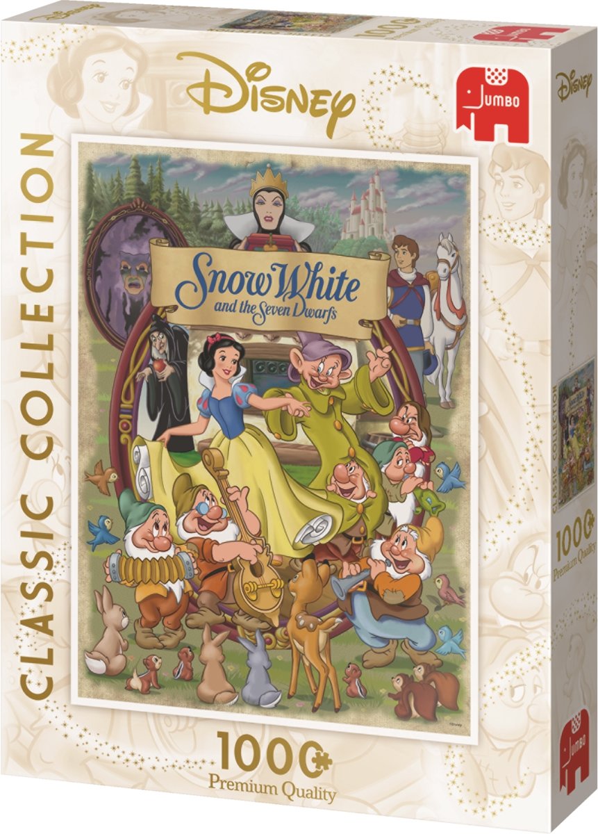 Disney Snow White Puzzel Classic Collection 1000 Stukjes