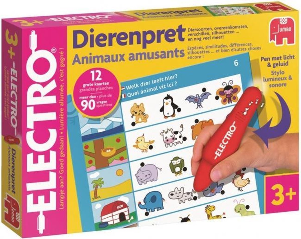 Electro Wonderpen dierenpret leerspel