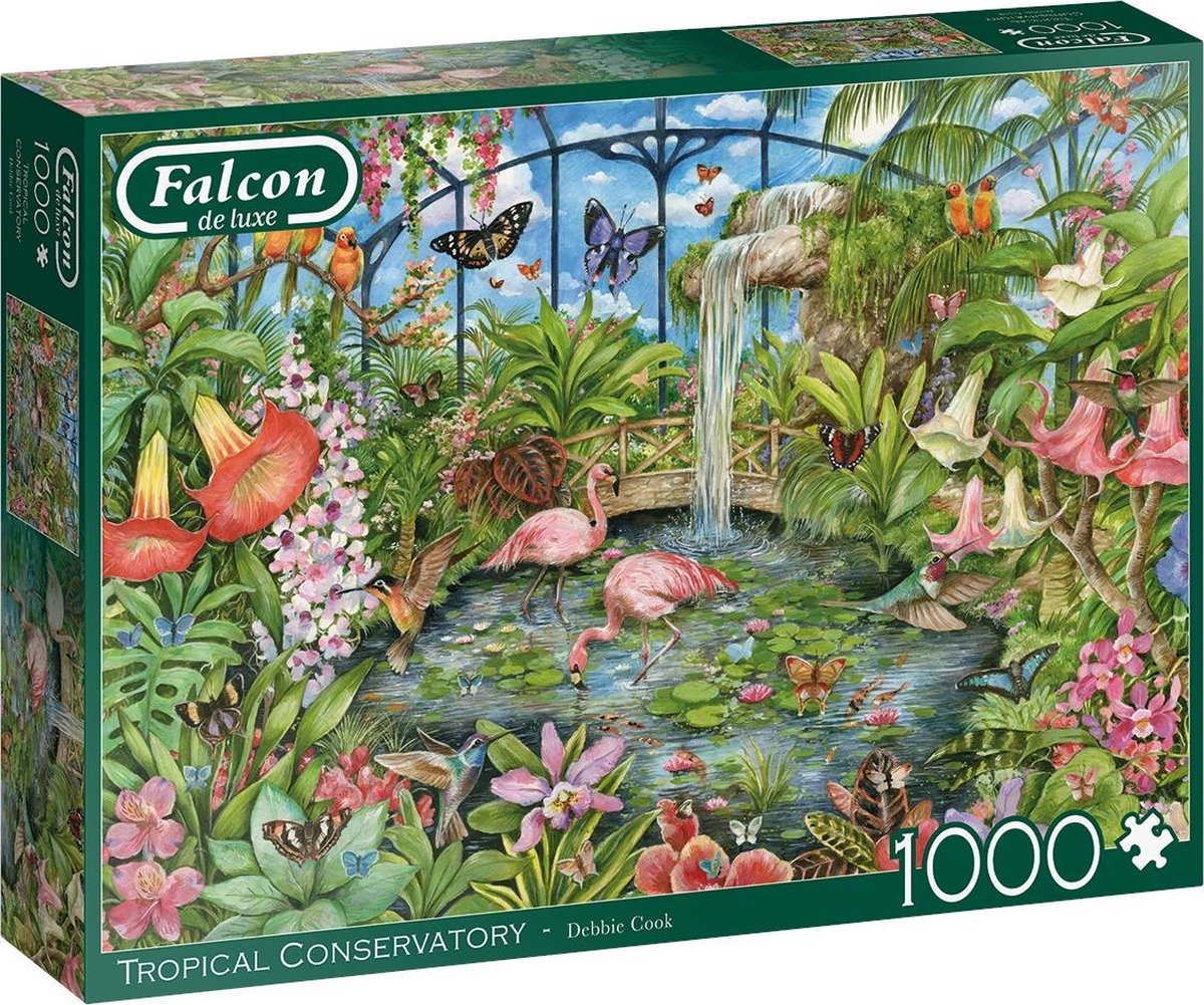 Falcon Legpuzzel tropical Conservatory 1000 Stukjes