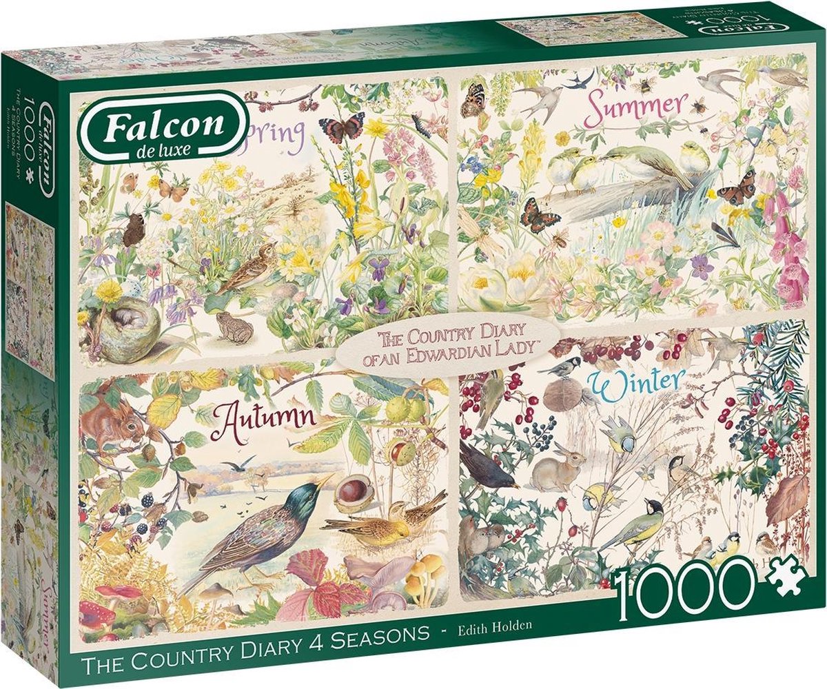 Falcon puzzel Country Diary Autumn - Legpuzzel - 1000 stukjes