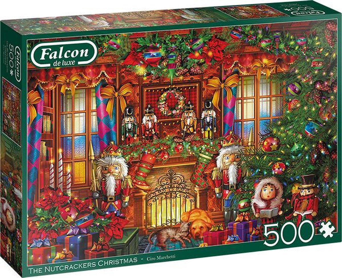 Falcon puzzel The Nutcrackers Christmas - Legpuzzel - 2 x 500 stukjes