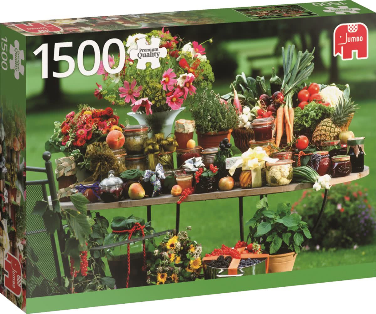 Groente en Fruit - Puzzel 1500 stukjes