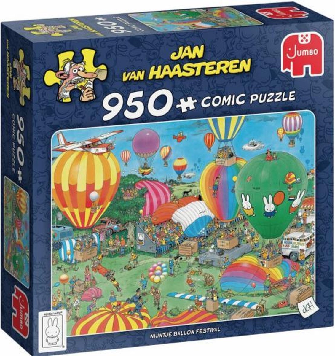 JUMBO Jan van Haasteren Puzzel - Nijntje Ballon Festival - Legpuzzel 950 stukjes