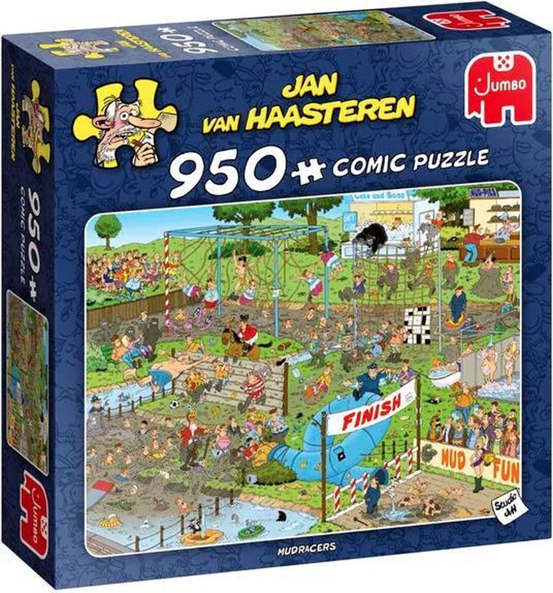 Jan van Haasteren - Mudracers - 950 stukjes