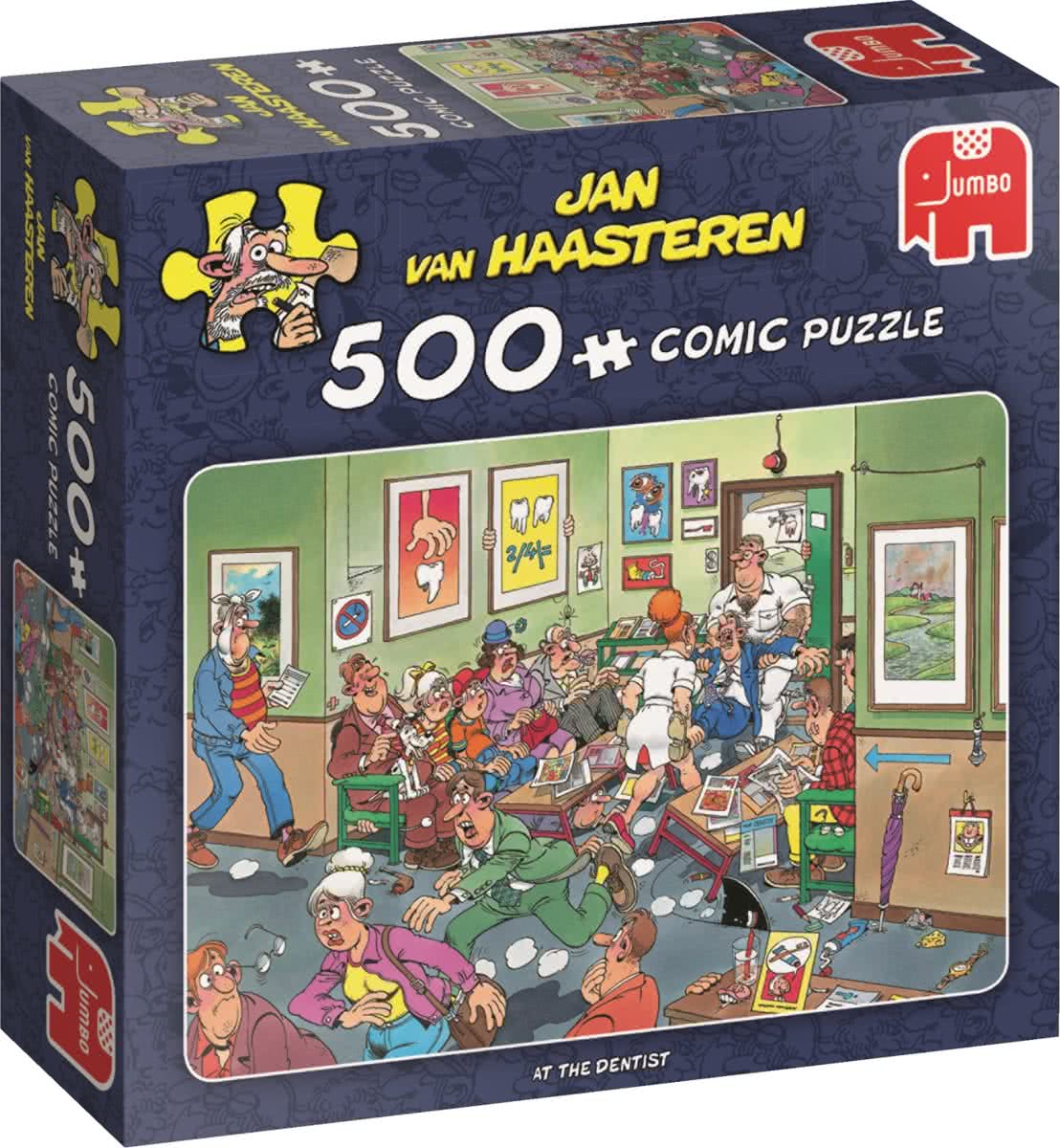 Jan van Haasteren At the Dentist 500 pcs 500stuk(s) bij de tandarts