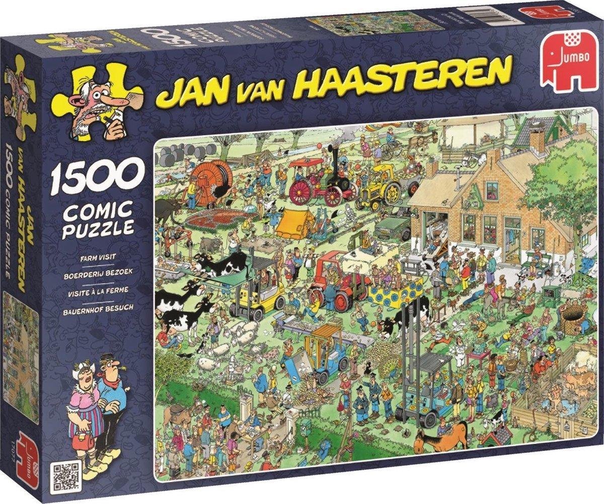 Jan van Haasteren Boerderij - Puzzel 1500 stukjes