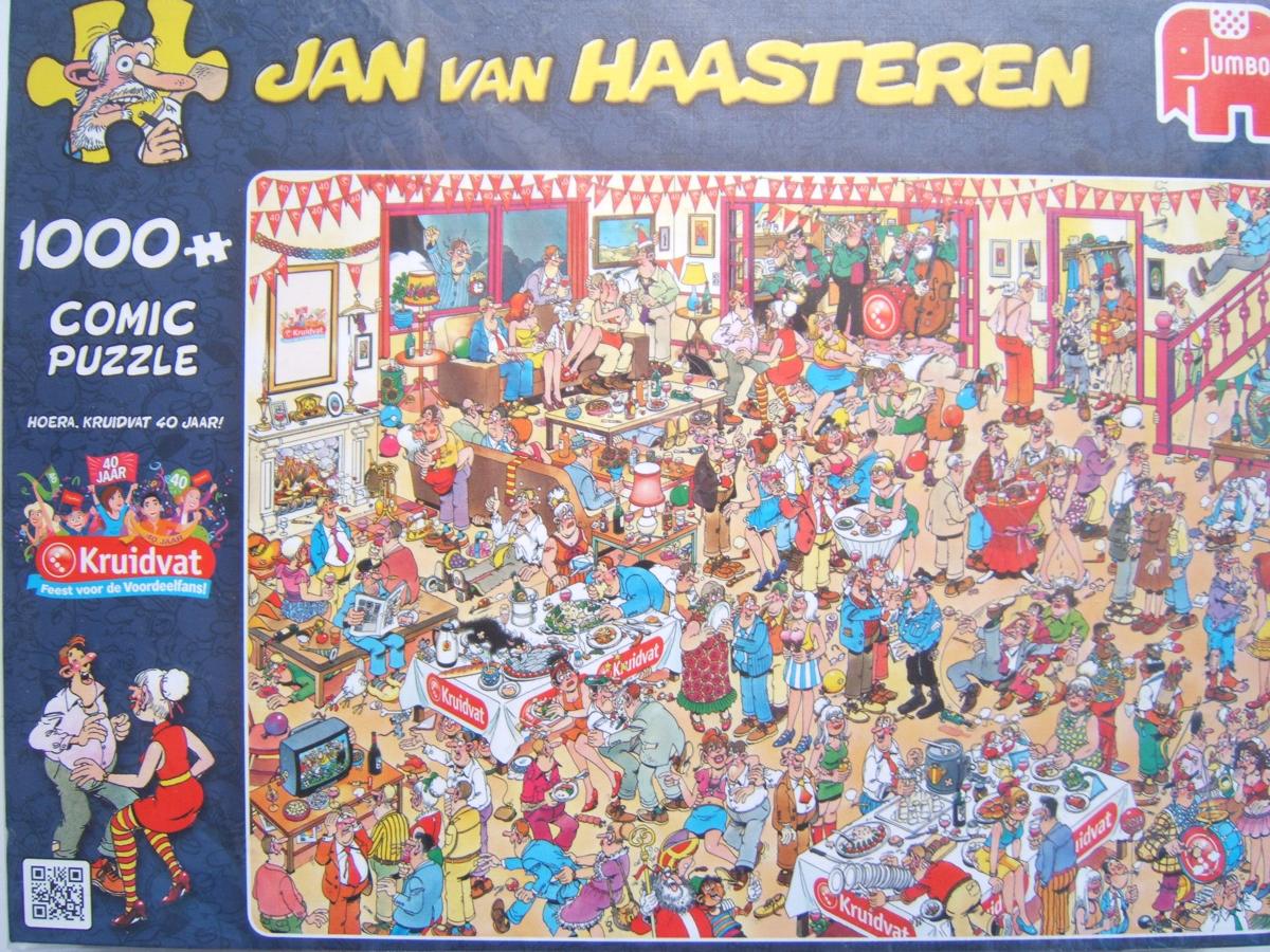 Jan van Haasteren Hoera, Kruitvat 40 jaar! 1000 Stukjes