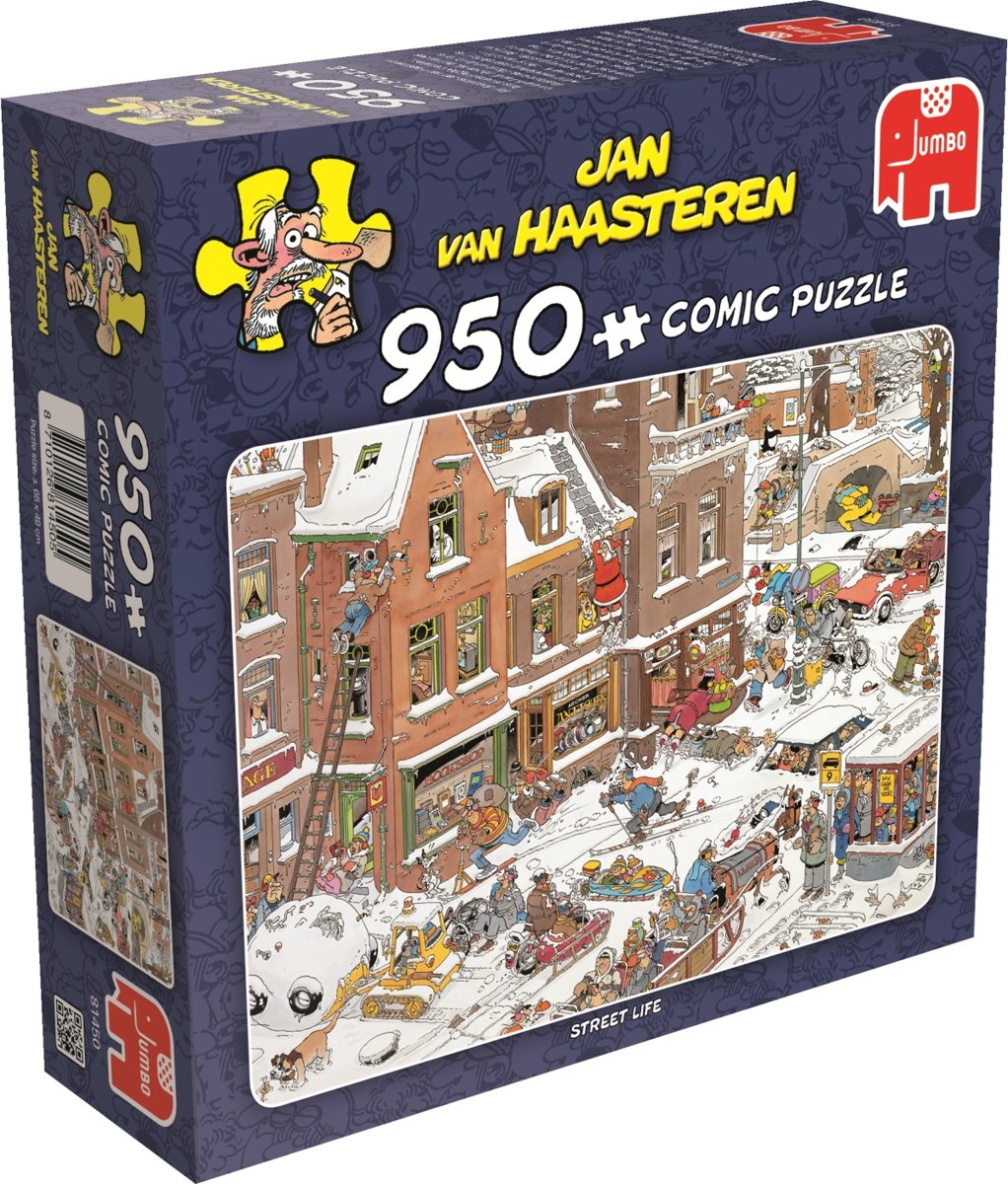 Jan van Haasteren Street life 950 stukjes