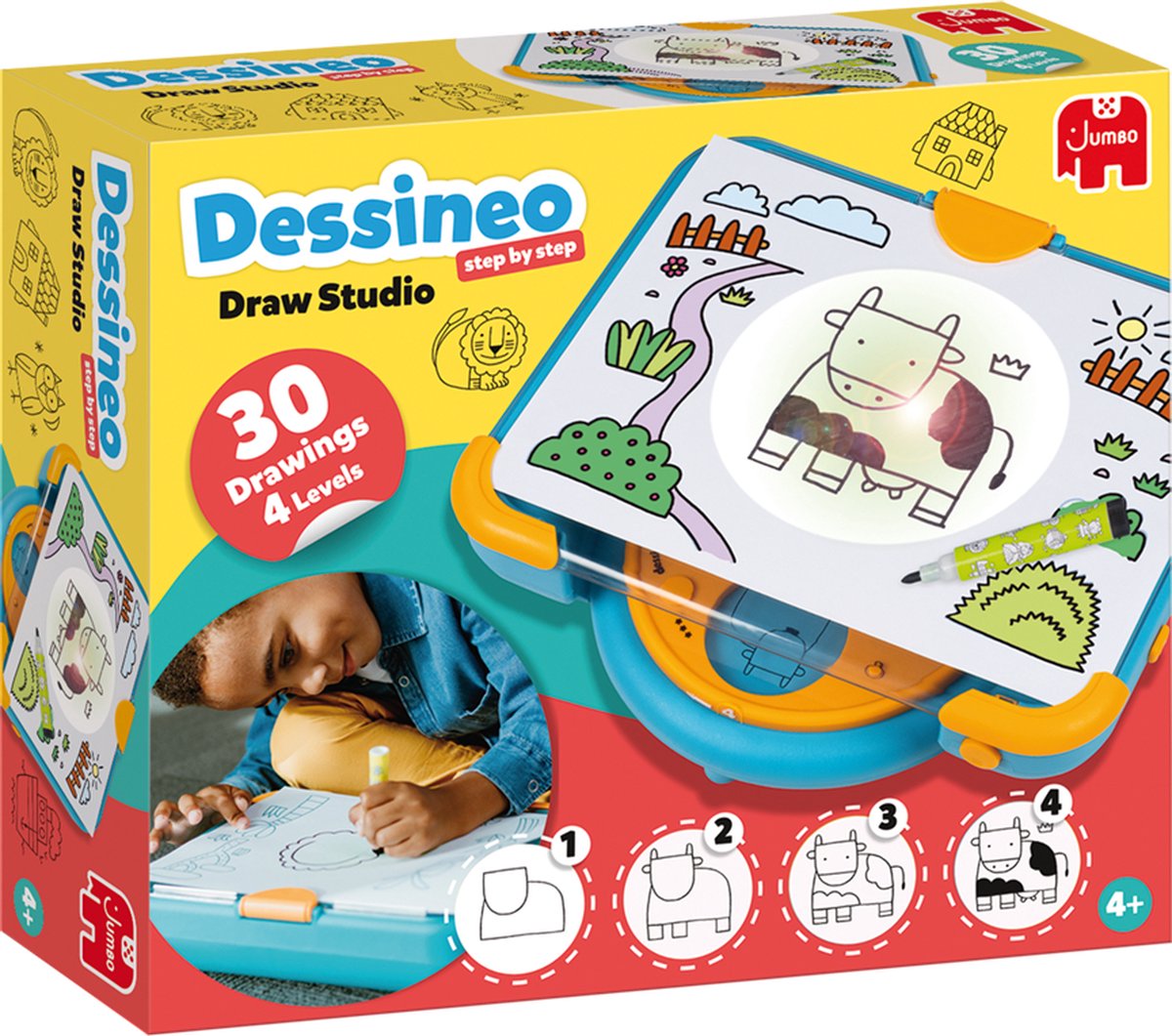   - Dessineo - Leren tekenen - Vanaf 4 jaar - Hobbypakket