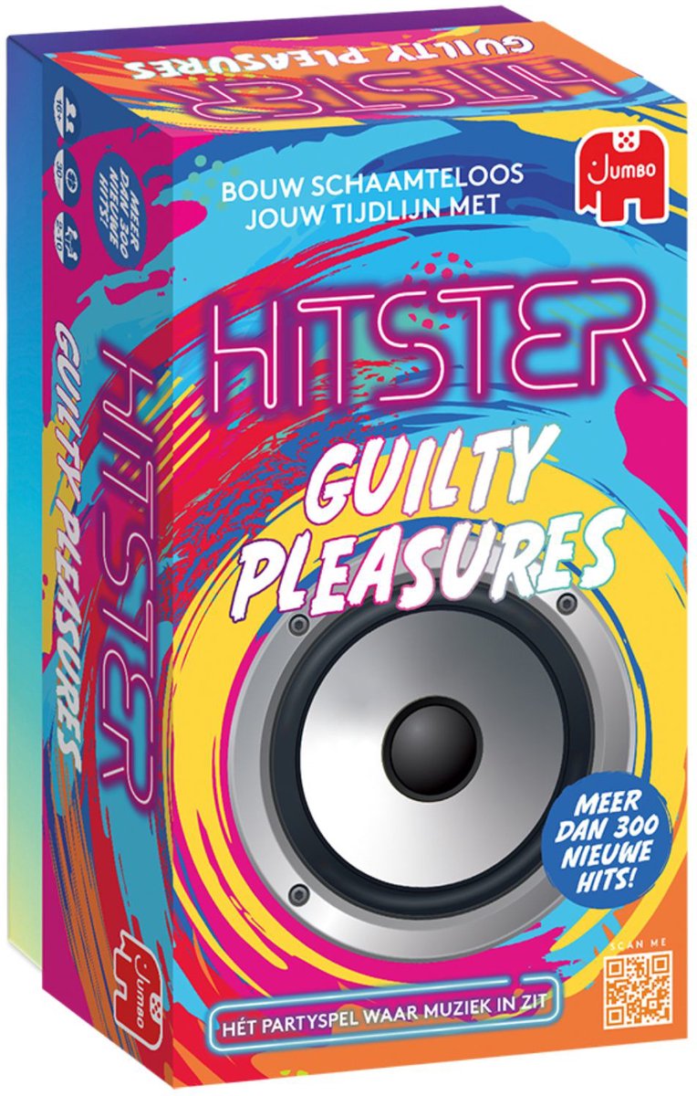   - Hitster - Guilty Pleasures - Nederlandstalig Partyspel - Actiespel