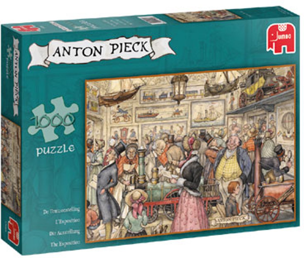 Jumbo Anton Pieck puzzel 950 stukjes the grocery store, supermarkt