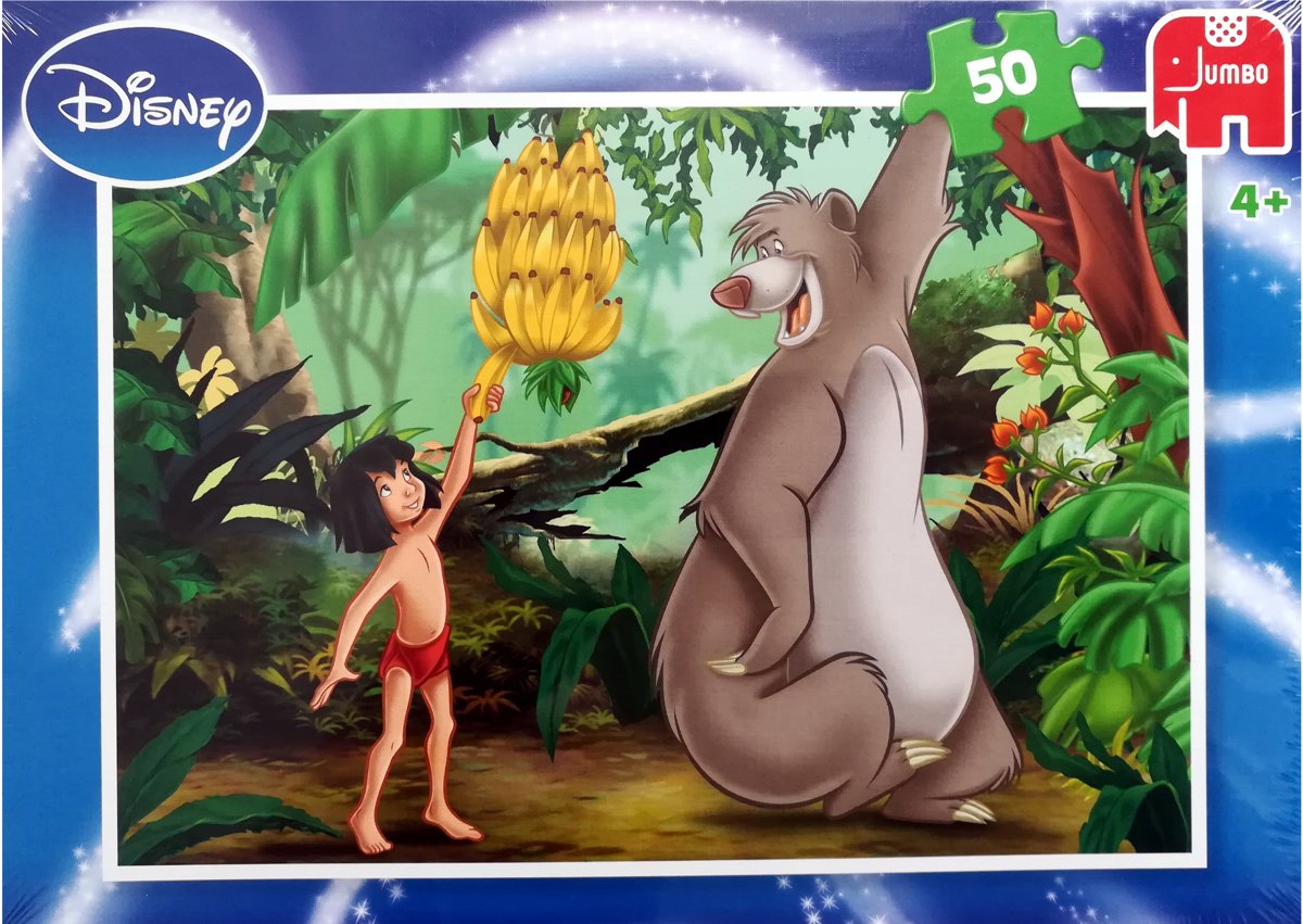 Jumbo Disney Jungle Book Puzzel - 50 Stukjes