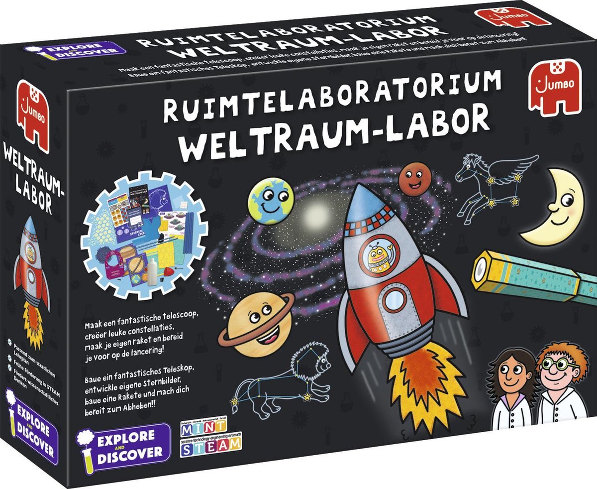   Explore & Discover Ruimtelaboratorium - Experimenteerset