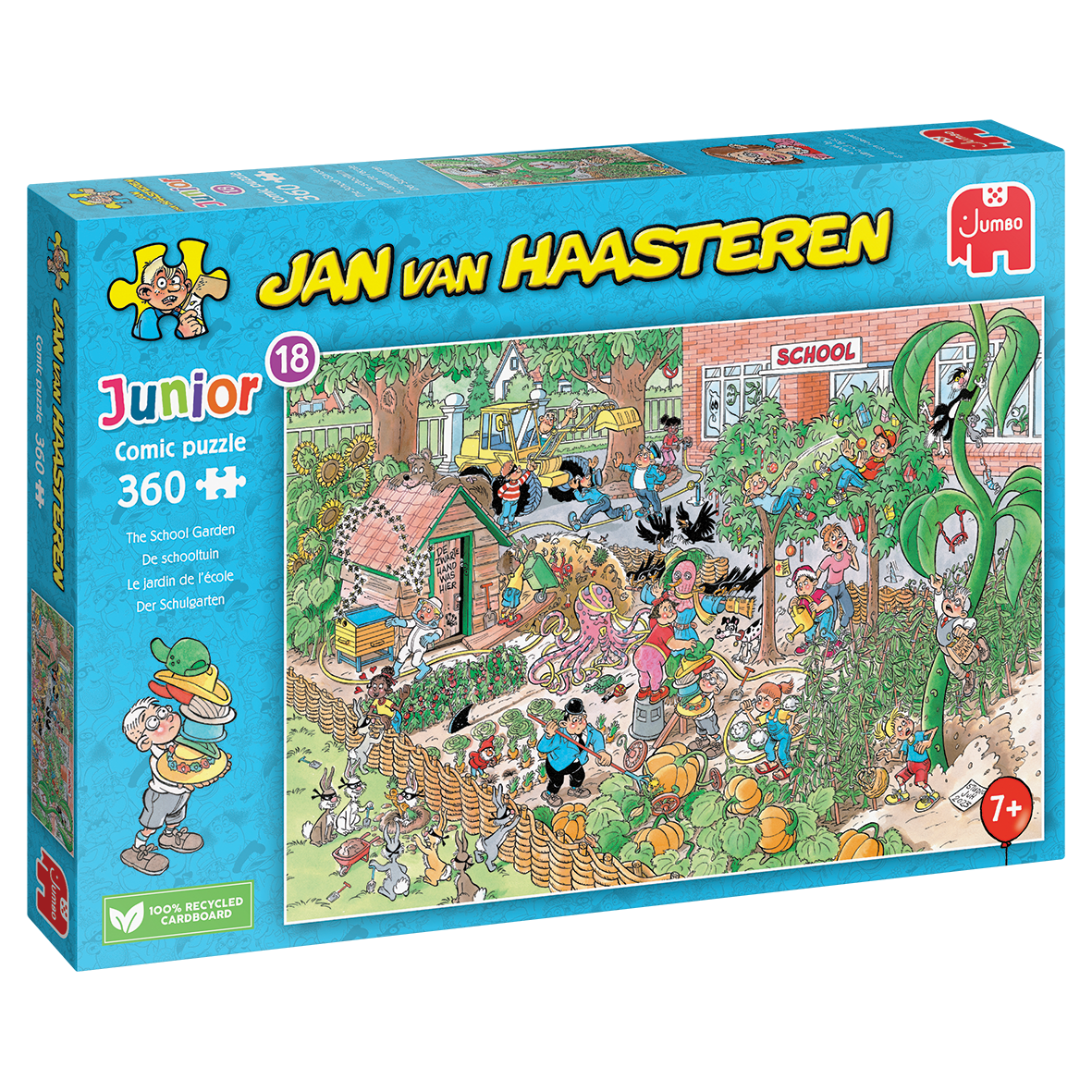   Jan van Haasteren 360 stukjes de schooltuin