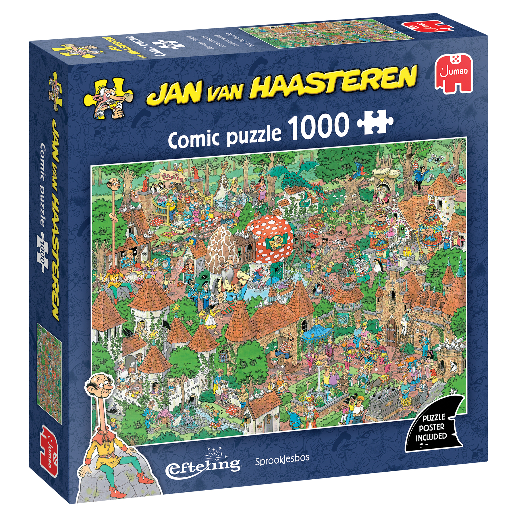   Jan van Haasteren Efteling sprookjesbos 1000 stukjes
