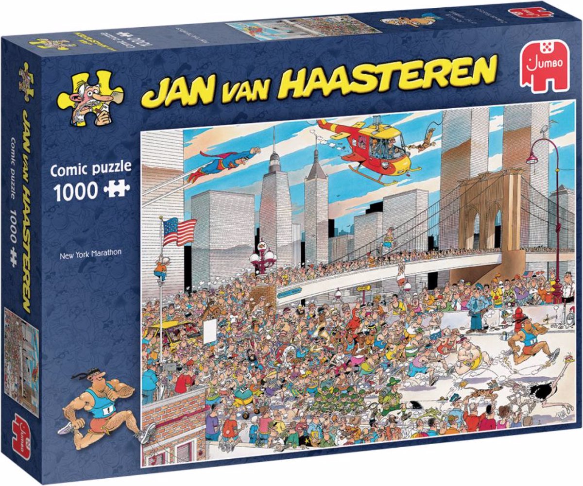   Jan van Haasteren New York Marathon legpuzzel 1000 stukjes