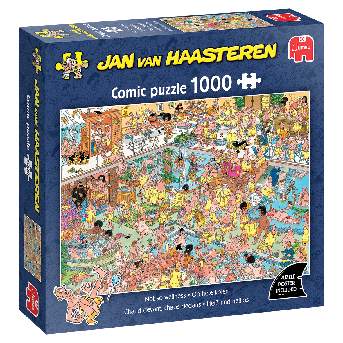   Jan van Haasteren Op hete kolen 1000 stukjes