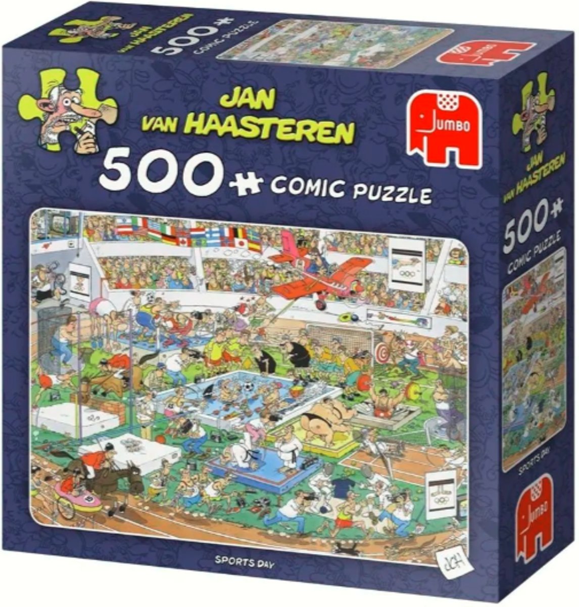 Jumbo Jan van Haasteren Sports Day Puzzel Sport Dag 500 stukjes