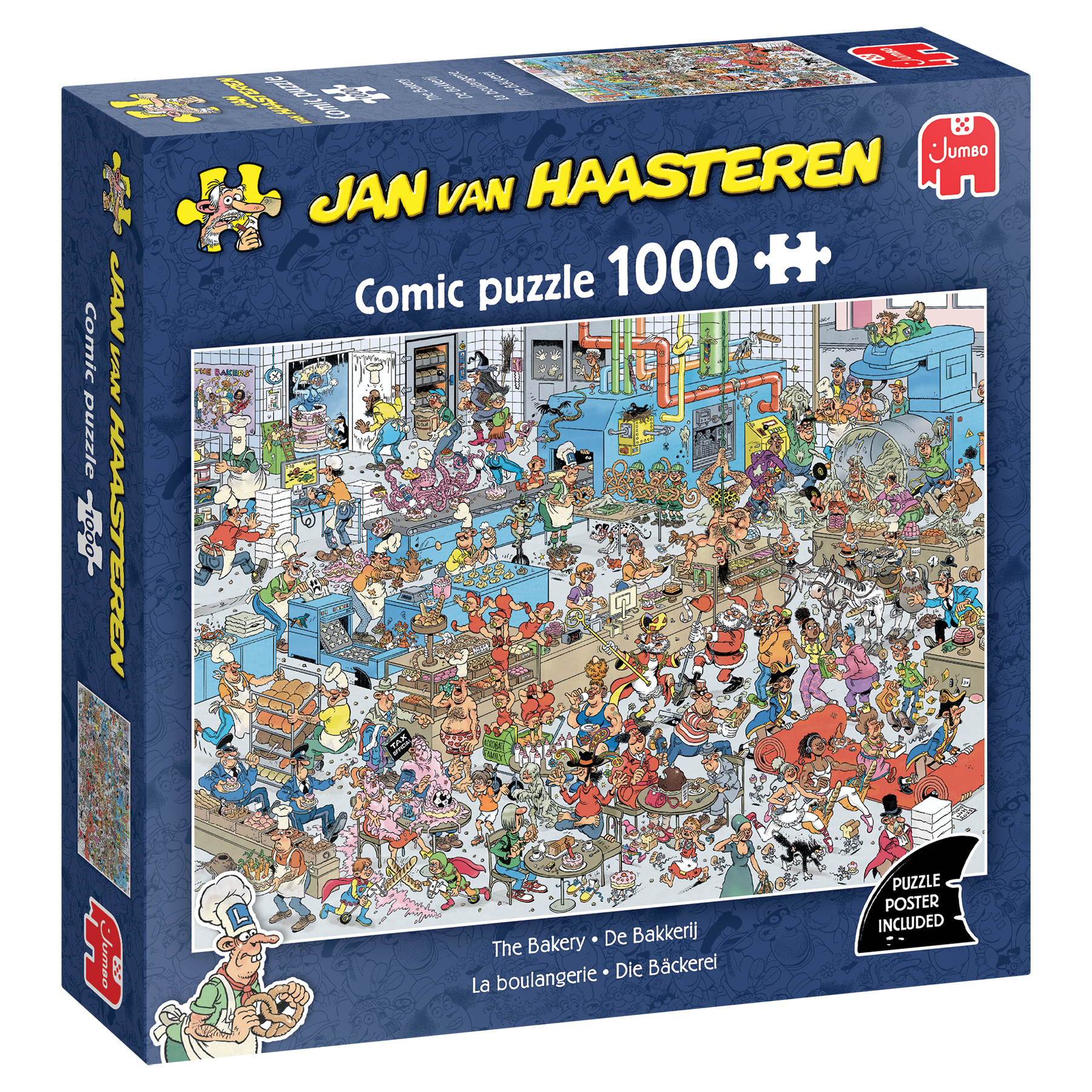   Jan van Haasteren de bakkerij 1000 stukjes