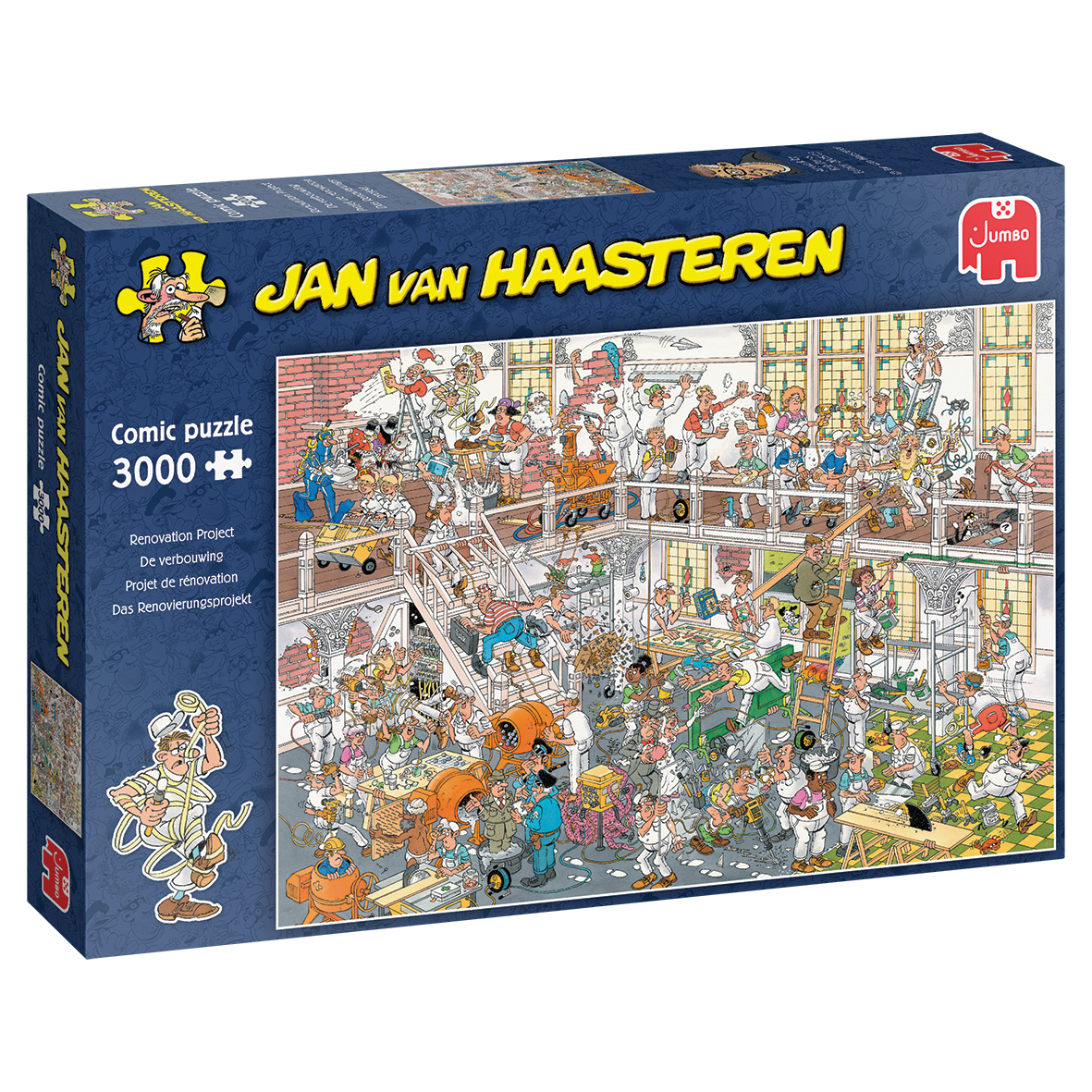   Jan van Haasteren de verbouwing 3000 stukjes