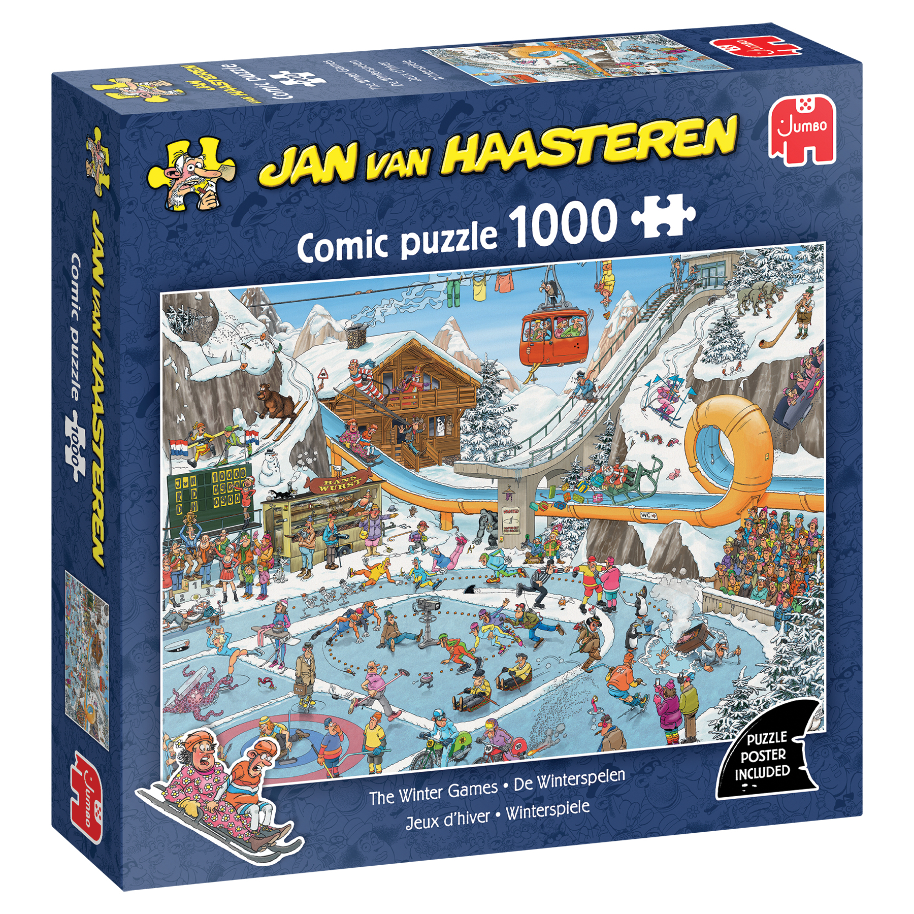   Jan van Haasteren de winterspelen 1000 stukjes