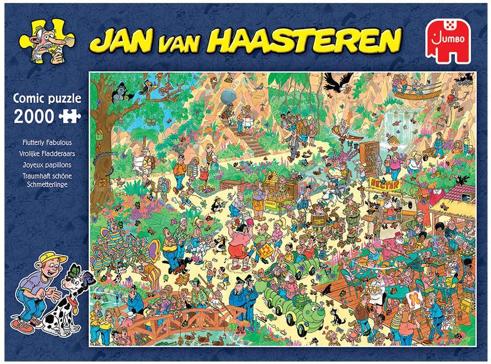   Jan van Haasteren vrolijke fladderaars 2000 stukjes