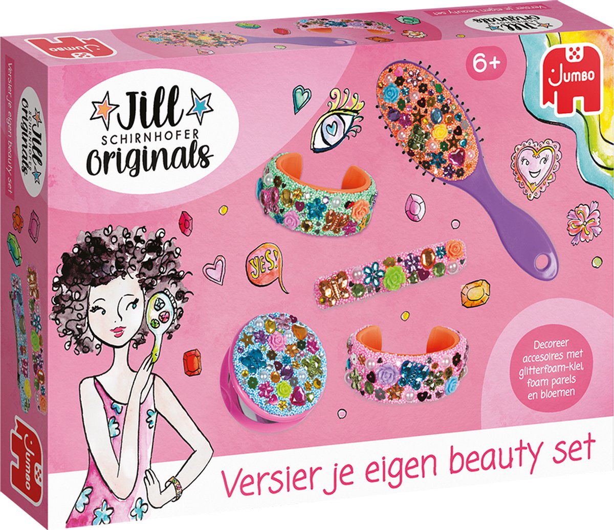 Jumbo Jill Schirnhofer Versier je eigen beauty set - Knutselset