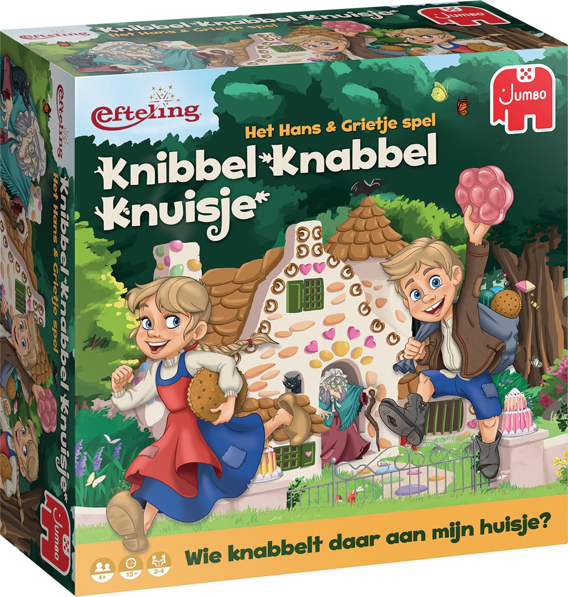 Jumbo Knibbel Knabbel Knuisje Efteling - Bordspel