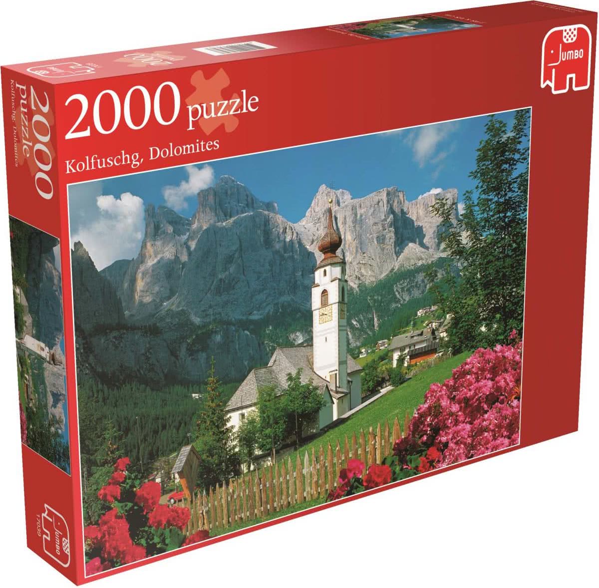 Jumbo Kolfuschg Dolomieten - Puzzel - 2000 stukjes