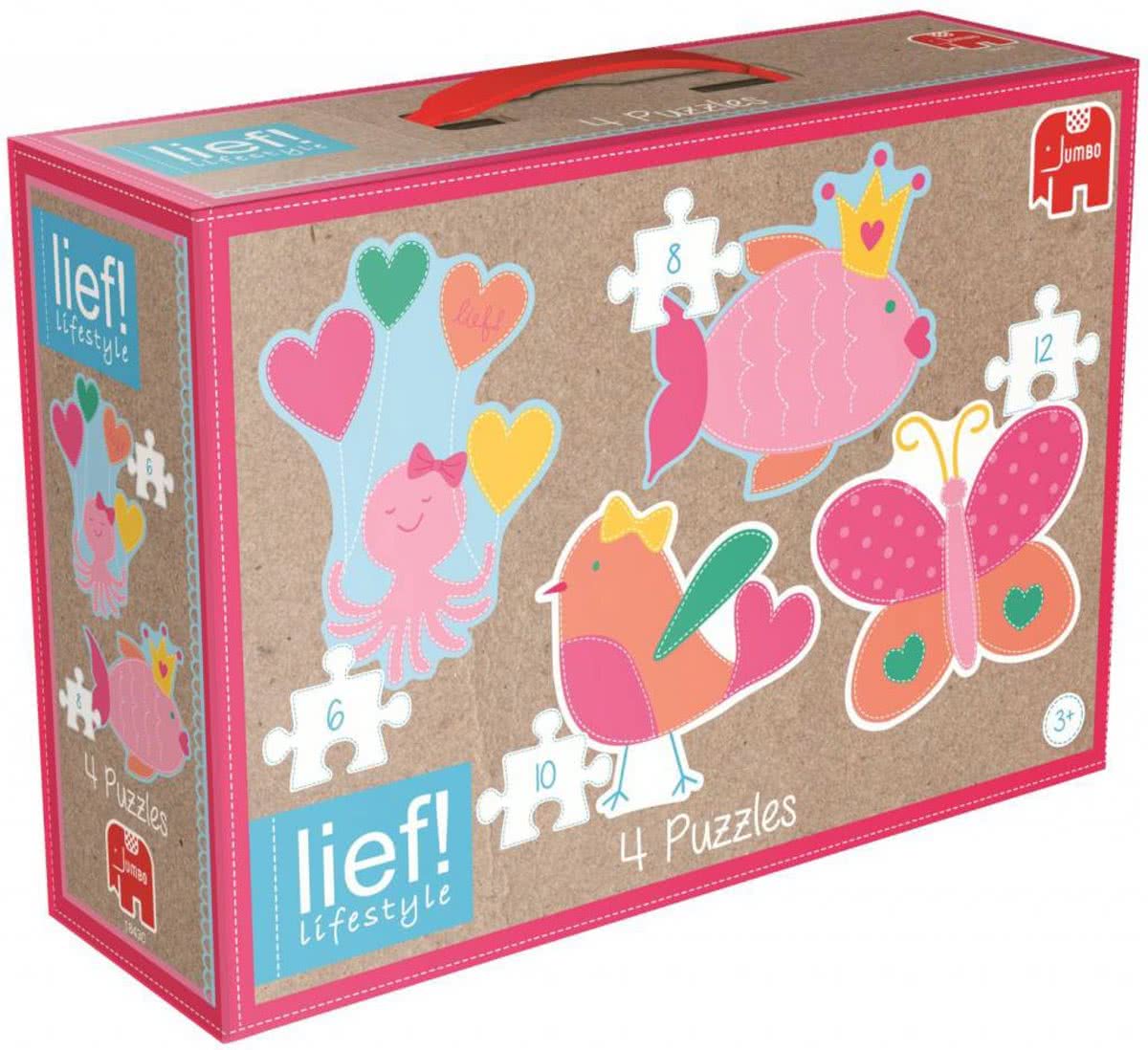   Lief! 4in1 - Vormenpuzzel