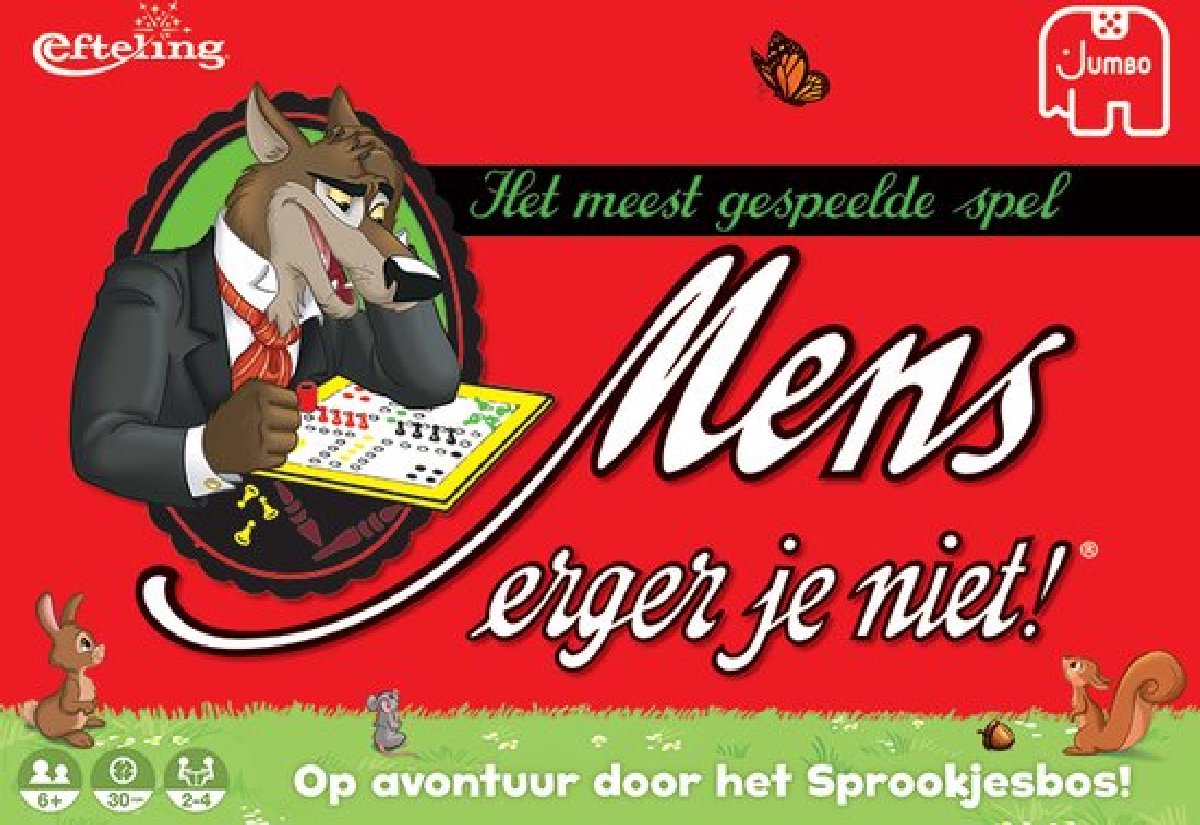 Jumbo Mens Erger Je Niet Efteling Sprookjesboom - Bordspel