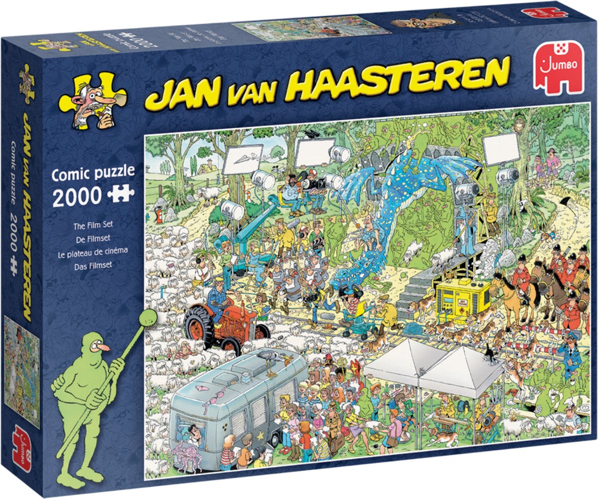 Jumbo Puzzel Jan Van Haasteren De Filmset 2000 Stukjes