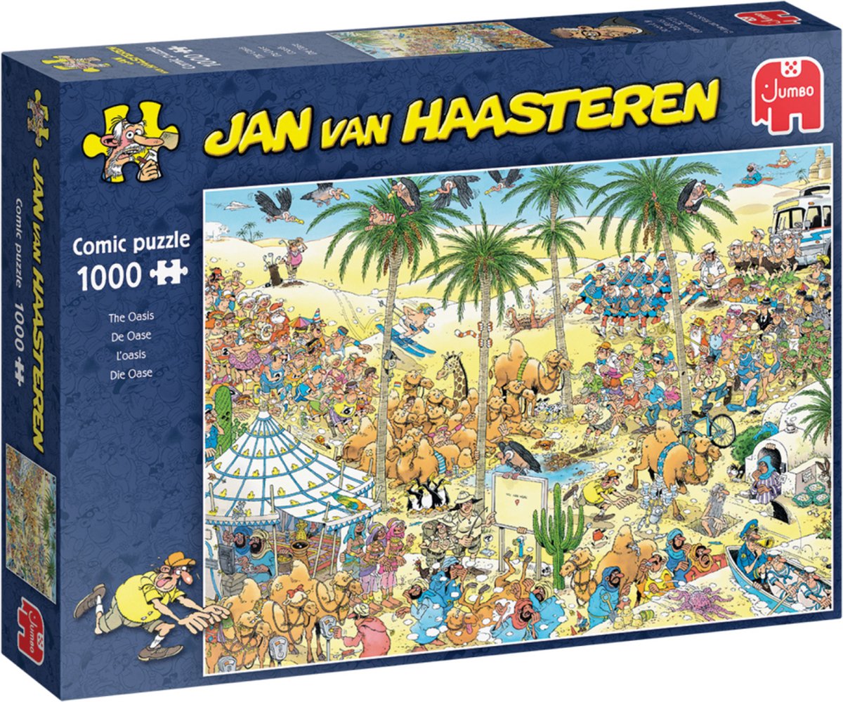 Jumbo Puzzel Jan Van Haasteren De Oase 1000 Stukjes