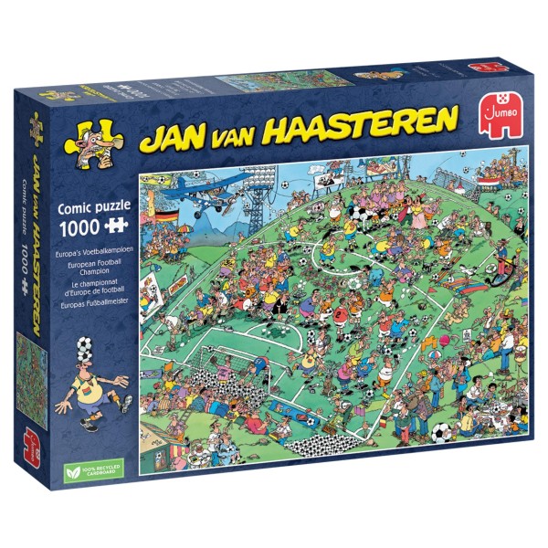   Puzzel Jan Van Haasteren Europa\s Voetbalkampioen 1000 Stukjes