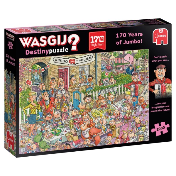   Puzzel Wasgij 170 jaar jumbo 1000stuks