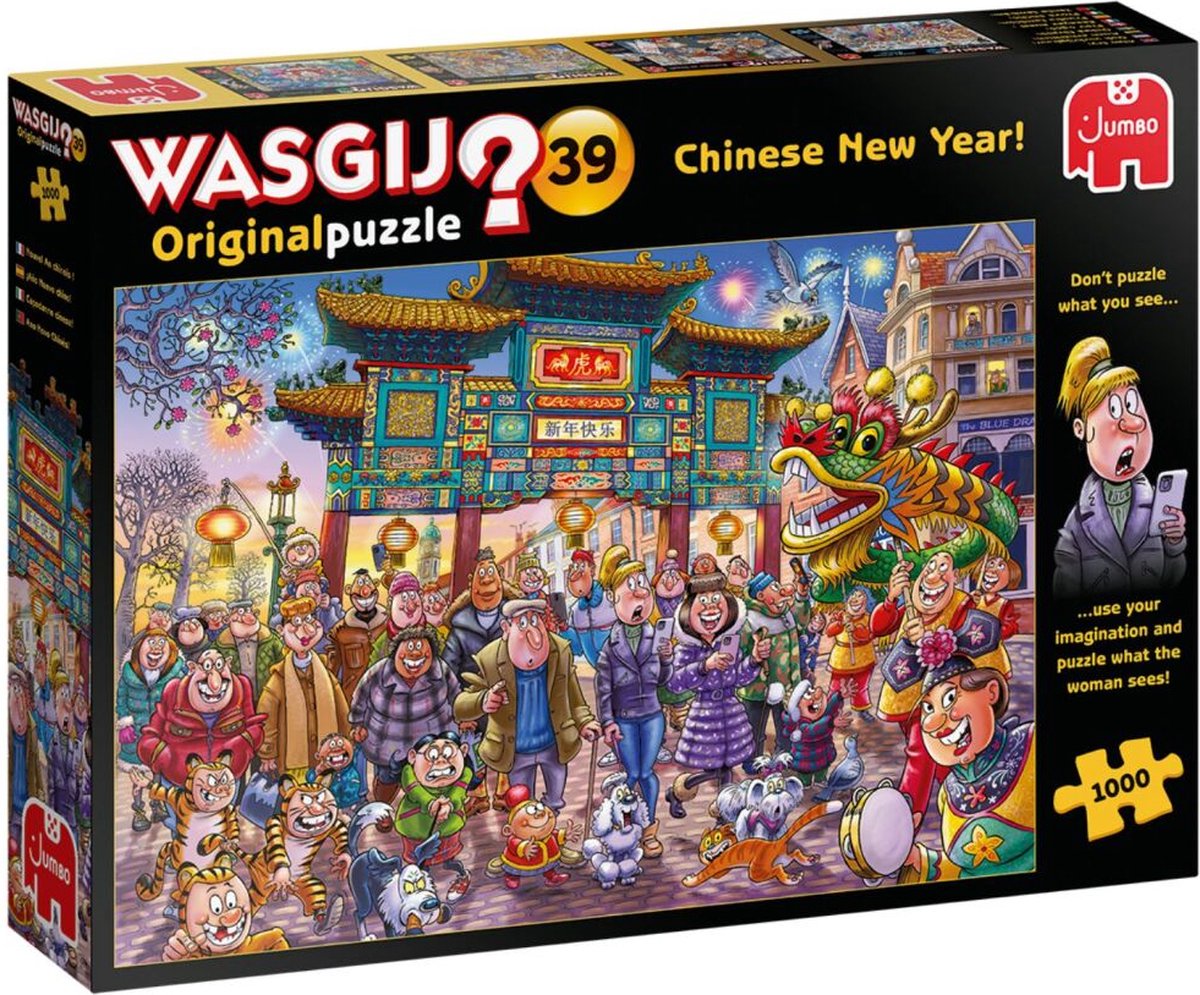 Jumbo Puzzel Wasgij Original 39 Chinese New Year! 1000 Stukjes