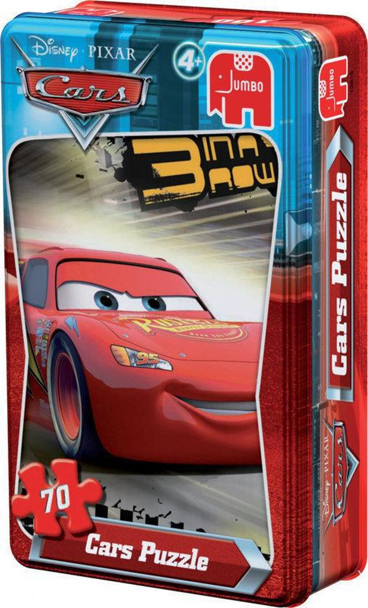   Puzzel in blik - Cars